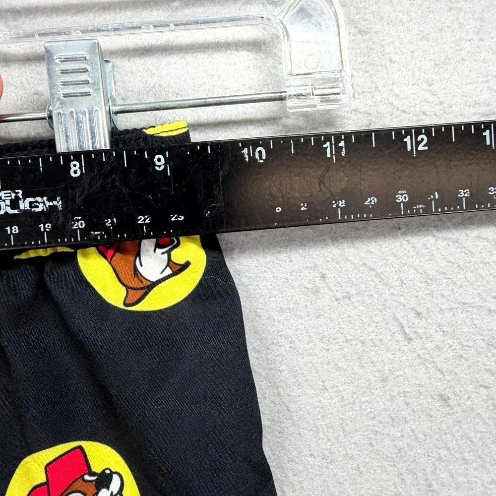 Buc-ee's Swim Trunks‎ Baby Boys 12-18M Black Red-Hatted Beaver Beach Drawstring